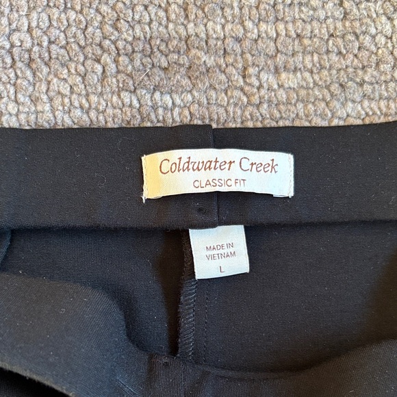 Coldwater Creek Women's Black Trousers - Picture 2 of 3